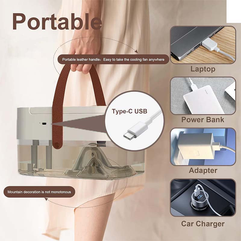 3 In 1 Portable Fan Air Conditioner