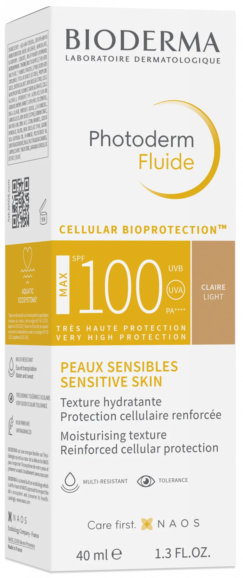 Fluide MAX SPF100 teinte claire